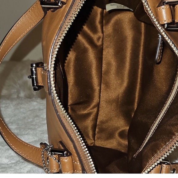 Coach Charlie Jessa Leather Handbag/Satchel